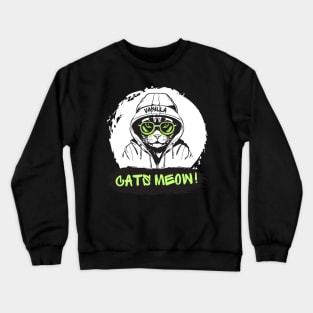 Cats Meow Crewneck Sweatshirt